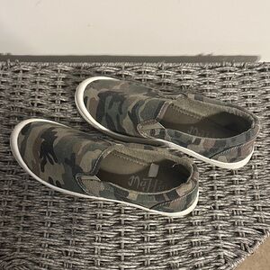 Mad Love Camouflage Slip-On Shoes